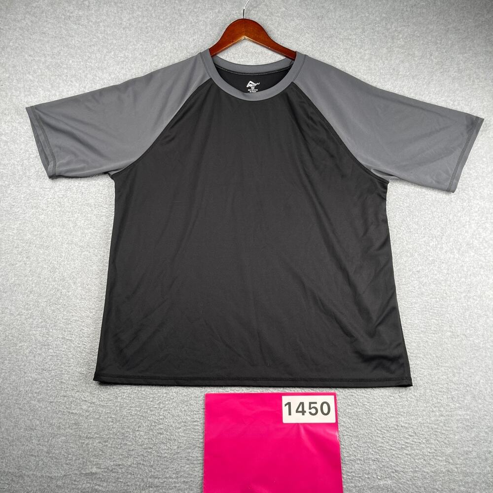 Kanu Surf T Shirt Mens XXL Black Gray Lightweight Beach Casual Surf